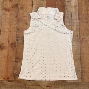 Slazenger Girls Athletic Collared Golf Tank Tops Sz XL